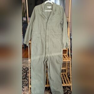 Madewell Green Garge Romper - Medium